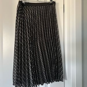 Zara midi pleated skirt